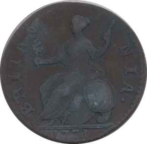 1771 HALFPENNY ( NF ) - Halfpenny - Cambridgeshire Coins