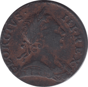 1772 HALFPENNY ( GF ) - WORLD COINS - Cambridgeshire Coins