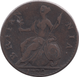 1772 HALFPENNY ( GVF ) - Halfpenny - Cambridgeshire Coins