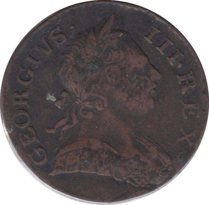 1772 HALFPENNY ( GVF ) - Halfpenny - Cambridgeshire Coins