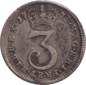 1772 THREEPENCE ( VF ) - WORLD COINS - Cambridgeshire Coins