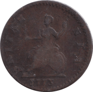 1773 FARTHING ( FAIR ) - FARTHING - Cambridgeshire Coins