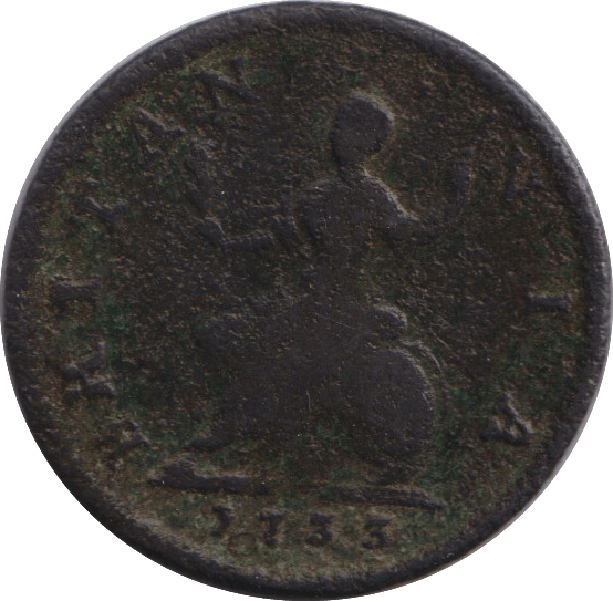 1773 FARTHING ( FINE ) - FARTHING - Cambridgeshire Coins