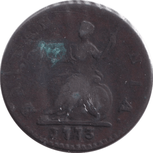 1773 FARTHING ( GF ) - FARTHING - Cambridgeshire Coins