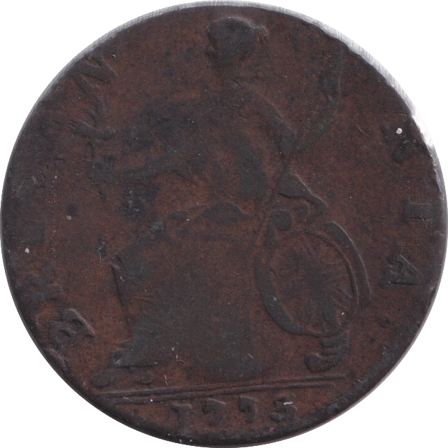 1773 FARTHING ( NF ) - FARTHING - Cambridgeshire Coins