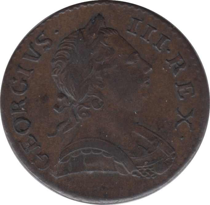 1773 HALFPENNY ( EF ) - Halfpenny - Cambridgeshire Coins