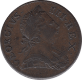 1773 HALFPENNY ( EF ) - Halfpenny - Cambridgeshire Coins