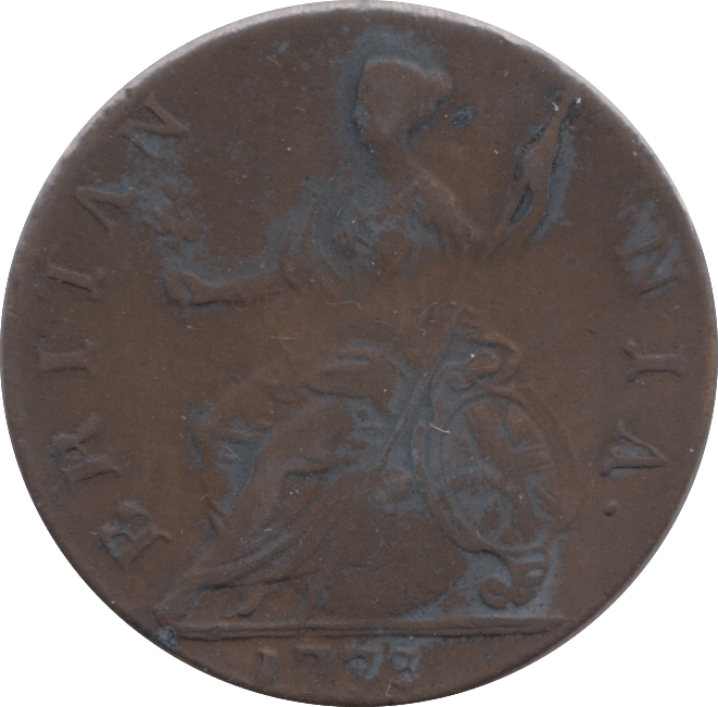 1773 HALFPENNY ( FAIR ) - Halfpenny - Cambridgeshire Coins