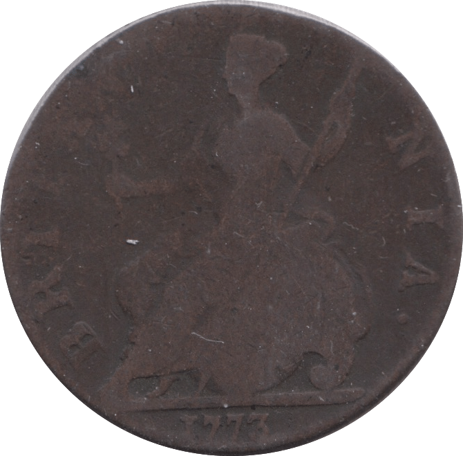 1773 HALFPENNY ( FAIR ) - Halfpenny - Cambridgeshire Coins