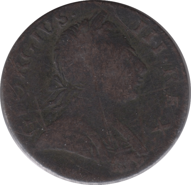 1773 HALFPENNY ( FINE ) - Halfpenny - Cambridgeshire Coins