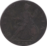 1773 HALFPENNY ( FINE ) - Halfpenny - Cambridgeshire Coins