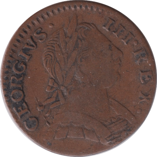 1775 FARTHING ( VF ) - FARTHING - Cambridgeshire Coins