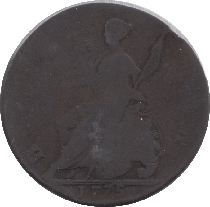 1775 HALFPENNY ( FAIR ) - Halfpenny - Cambridgeshire Coins