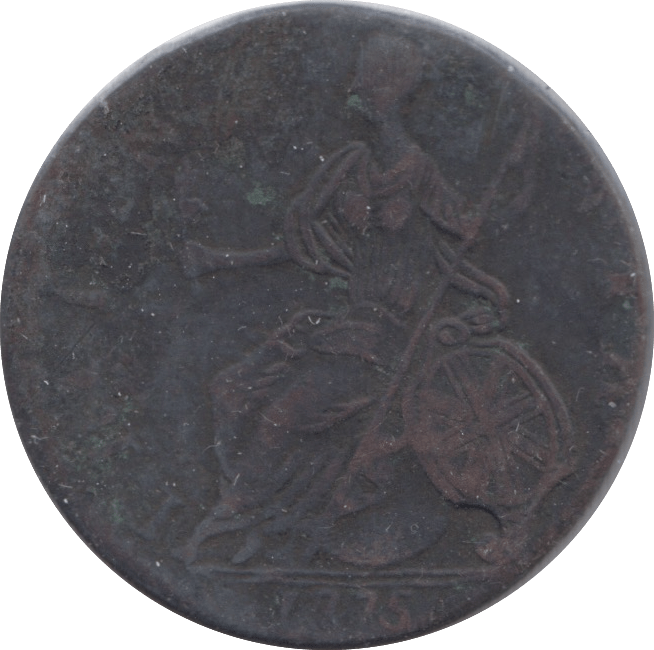 1775 HALFPENNY ( FAIR ) - Halfpenny - Cambridgeshire Coins