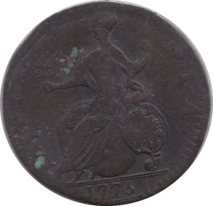 1775 HALFPENNY ( FAIR ) - Halfpenny - Cambridgeshire Coins