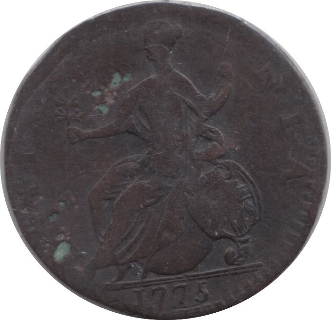 1775 HALFPENNY ( FAIR ) - Halfpenny - Cambridgeshire Coins