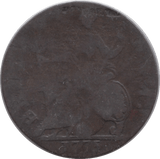 1775 HALFPENNY ( FAIR ) - Halfpenny - Cambridgeshire Coins