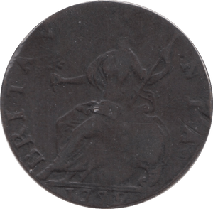 1775 HALFPENNY ( FINE ) - Halfpenny - Cambridgeshire Coins