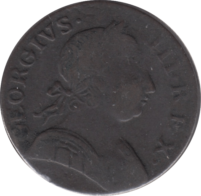 1775 HALFPENNY ( FINE ) - Halfpenny - Cambridgeshire Coins