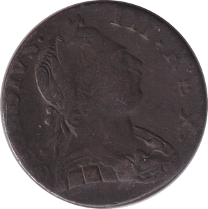 1775 HALFPENNY ( VF ) - HALFPENNY - Cambridgeshire Coins