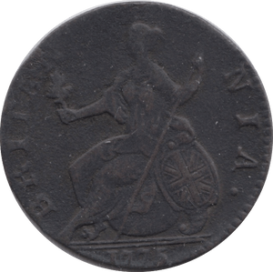 1775 HALFPENNY ( VF ) - Halfpenny - Cambridgeshire Coins