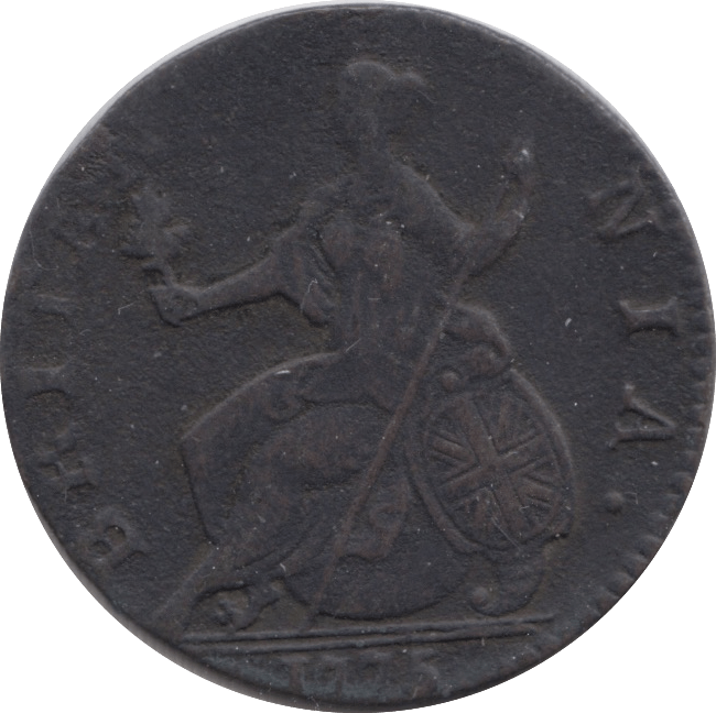 1775 HALFPENNY ( VF ) - Halfpenny - Cambridgeshire Coins