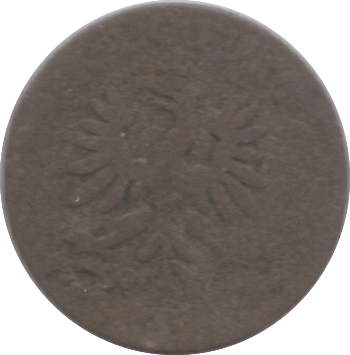 1778 ONE KREUZER GERMANY - WORLD COINS - Cambridgeshire Coins