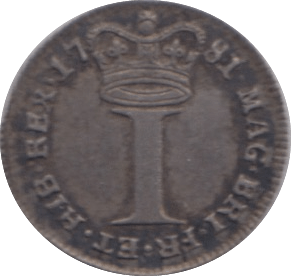 1781 MAUNDY ONE PENNY ( EF ) - MAUNDY ONE PENNY - Cambridgeshire Coins