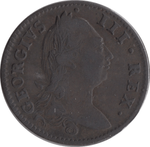 1782 HALFPENNY IRELAND - WORLD COINS - Cambridgeshire Coins