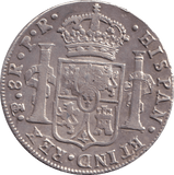 1782 SPAIN 8 REALES - FLORIN - Cambridgeshire Coins