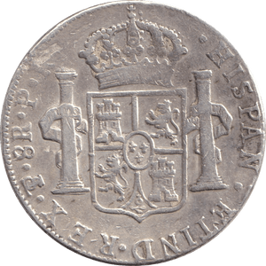 1784 SPAIN 8 REALES - FLORIN - Cambridgeshire Coins