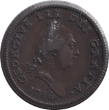 1786 HALF PENNY ISLE OF MAN - WORLD COINS - Cambridgeshire Coins