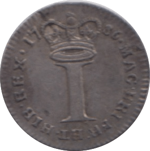 1786 MAUNDY ONE PENNY ( GVF ) - MAUNDY ONE PENNY - Cambridgeshire Coins