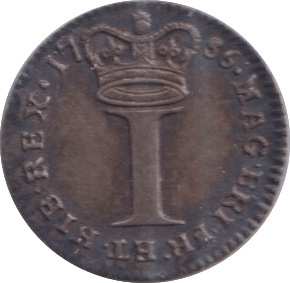 1786 MAUNDY ONEPENCE ( EF ) - MAUNDY TWOPENCE - Cambridgeshire Coins