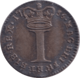 1786 MAUNDY ONEPENCE ( EF ) - MAUNDY TWOPENCE - Cambridgeshire Coins