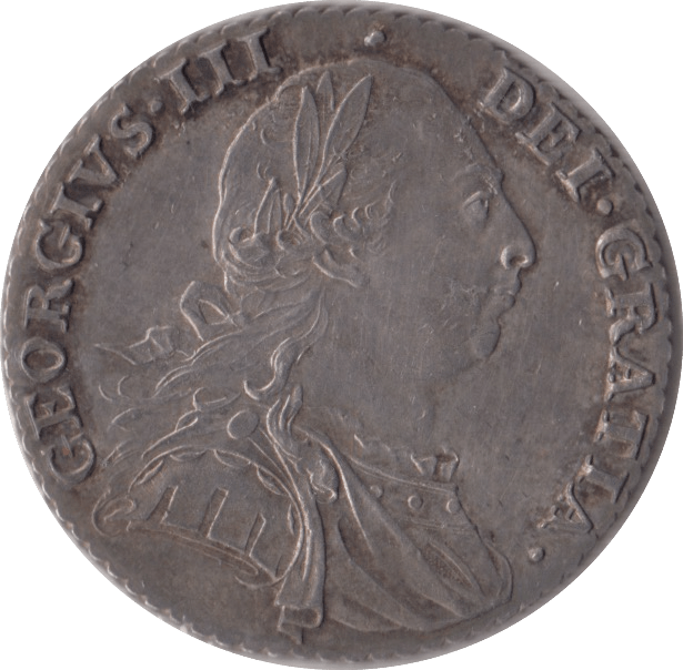 1787 SHILLING ( AUNC ) - Sixpence - Cambridgeshire Coins