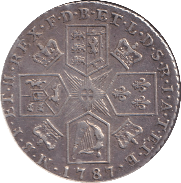 1787 SHILLING ( GVF ) - SHILLING - Cambridgeshire Coins