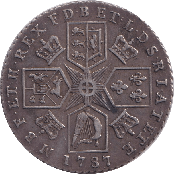 1787 SHILLING ( GVF ) - SHILLING - Cambridgeshire Coins