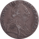 1787 SHILLING ( GVF ) - SHILLING - Cambridgeshire Coins