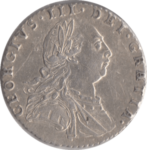 1787 SIXPENCE ( EF ) - Sixpence - Cambridgeshire Coins