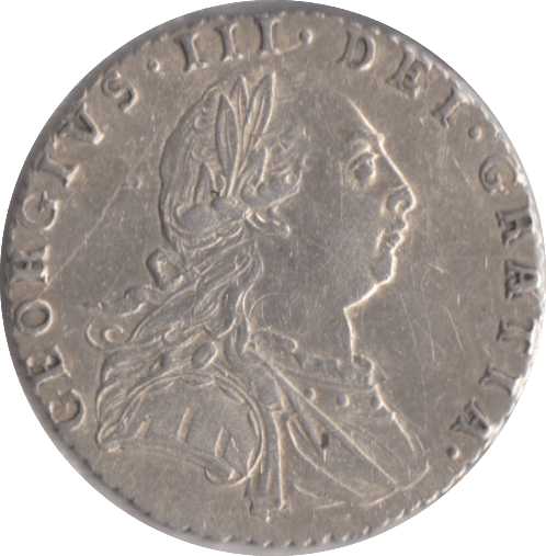 1787 SIXPENCE ( EF ) - Sixpence - Cambridgeshire Coins