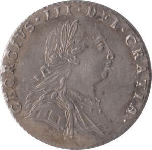 1787 SIXPENCE ( EF ) - Sixpence - Cambridgeshire Coins