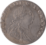 1787 SIXPENCE ( EF ) - Sixpence - Cambridgeshire Coins