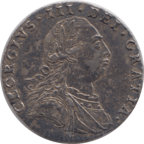 1787 SIXPENCE ( EF ) - Sixpence - Cambridgeshire Coins