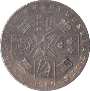 1787 SIXPENCE ( EF ) - Sixpence - Cambridgeshire Coins