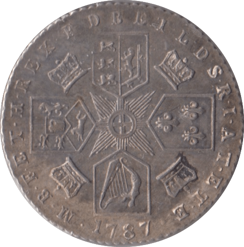 1787 SIXPENCE ( EF ) - Sixpence - Cambridgeshire Coins