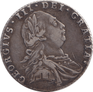 1787 SIXPENCE ( GVF ) 1 - SIXPENCE - Cambridgeshire Coins