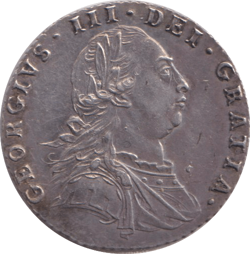 1787 SIXPENCE ( GVF ) - WORLD COINS - Cambridgeshire Coins