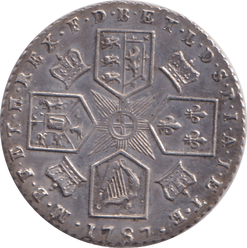 1787 SIXPENCE ( GVF ) - WORLD COINS - Cambridgeshire Coins