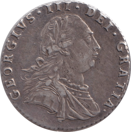 1787 SIXPENCE ( VF ) - SIXPENCE - Cambridgeshire Coins